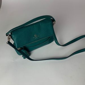 Kate spade green satchel